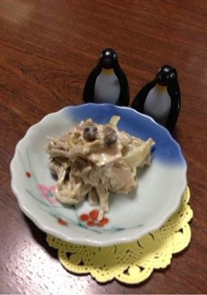 お蕎麦のベーコンサラダ♬-レシピのメイン写真