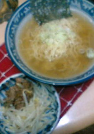 あっさり低カロリーで　ハイ！らうめん～☆-レシピのメイン写真