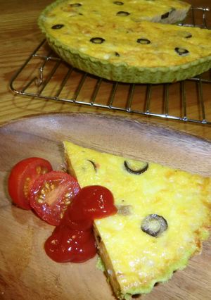 ✺グリーンタルトでキッシュ✺-レシピのメイン写真
