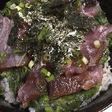 モロヘイヤを食べよう!(マグロ丼)