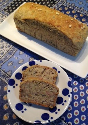 ズッキーニとキノコのケークサクレ-レシピのメイン写真