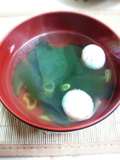 干し椎茸の出汁が優しいお吸い物☆-レシピのメイン写真