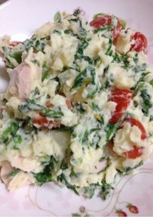 春菊のポテトサラダ-レシピのメイン写真