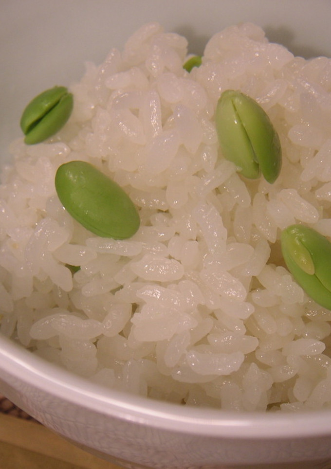 さわやか美味しい”枝豆ごはん”-レシピのメイン写真