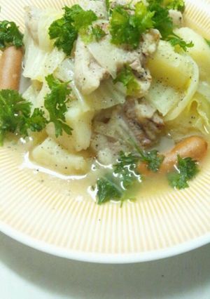 豚バラと白菜のポトフ-レシピのメイン写真