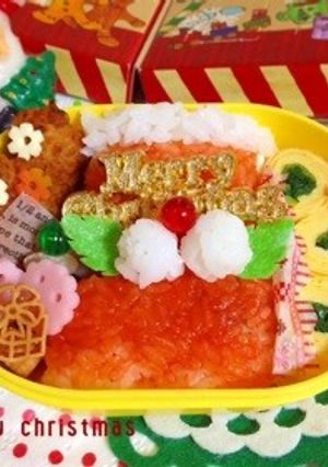 キャラ弁☆サンタさんの真っ赤なブーツ-レシピのメイン写真
