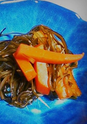 きり昆布と人参の煮物☆-レシピのメイン写真