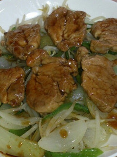 豚ヒレ肉+野菜炒めで焼き肉ふうに☆-レシピのメイン写真