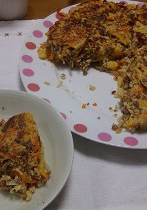 糖質制限・おから入りスペイン風オムレツ-レシピのメイン写真