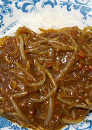 もやしキーマカレー-レシピのメイン写真