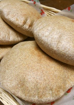 ピタパン~ふすま粉入り~-レシピのメイン写真