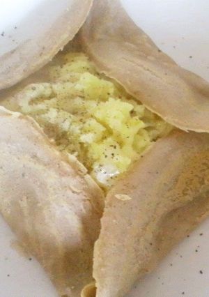 そば粉のガレット とろ〜りポテトチーズ-レシピのメイン写真