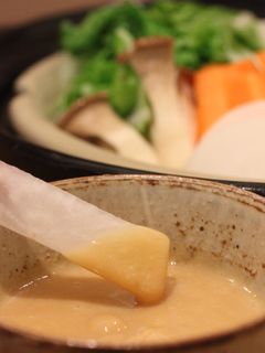 意外なうまさ!? 温野菜の酒粕ディップ-レシピのメイン写真