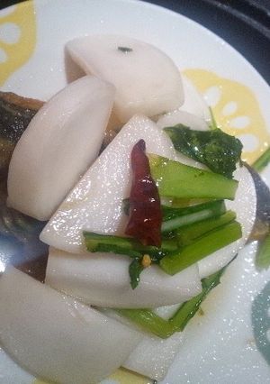 カブの炒め漬け　アジアン風味-レシピのメイン写真