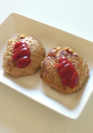 ふわふわジューシー♪簡単豆腐ハンバーグ-レシピのメイン写真