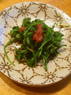 ルッコラの梅肉和え-レシピのメイン写真