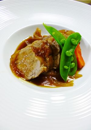 豚ひれ肉マーマレード煮　-レシピのメイン写真