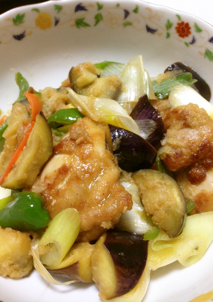 ☆豚と夏野菜のおろしポン酢炒め☆-レシピのメイン写真