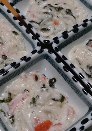 もう一品に!長芋とカニかまの酢の物-レシピのメイン写真