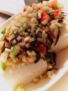 食べごたえあり!中華風 薬味たっぷり冷奴-レシピのメイン写真
