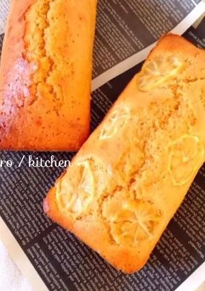 ゆずのパウンドケーキ-レシピのメイン写真