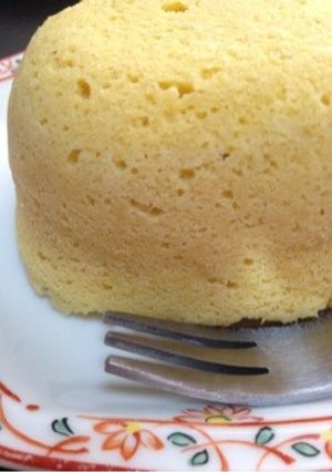 お箸でぐるぐる！レンジでおからシフォン-レシピのメイン写真
