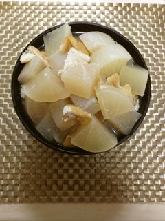 大根と油揚げのオイスターソース煮込み-レシピのメイン写真