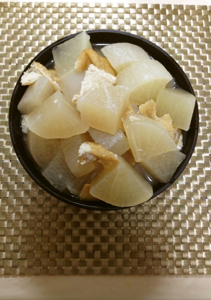 大根と油揚げのオイスターソース煮込み-レシピのメイン写真