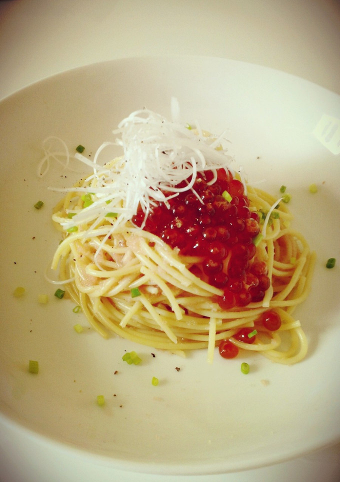 たらことイクラの和風パスタ-レシピのメイン写真