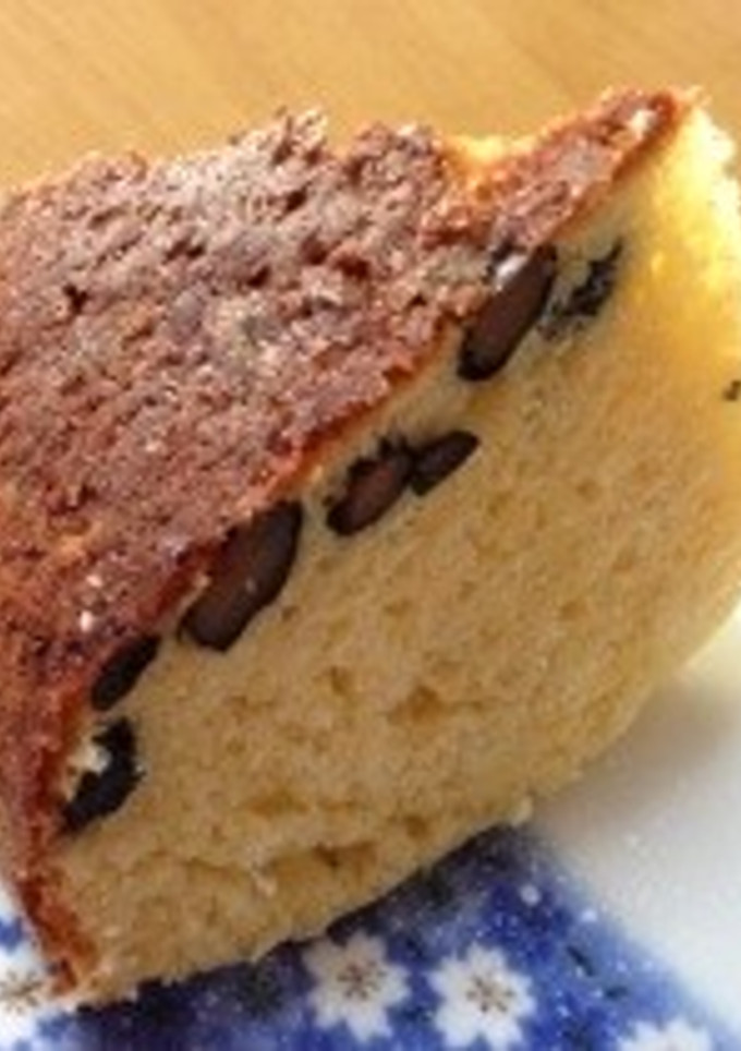 簡単‼HMと炊飯器日本酒と黒豆のケーキ-レシピのメイン写真