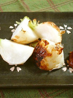 かぶの丸焼き 柚子味噌添え-レシピのメイン写真