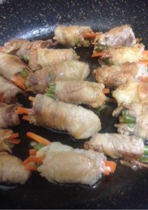 ⭐︎野菜の肉巻き⭐︎-レシピのメイン写真
