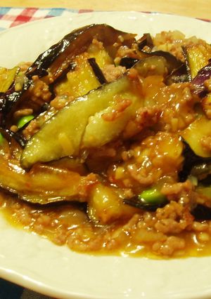 なすと枝豆の中華炒め-レシピのメイン写真