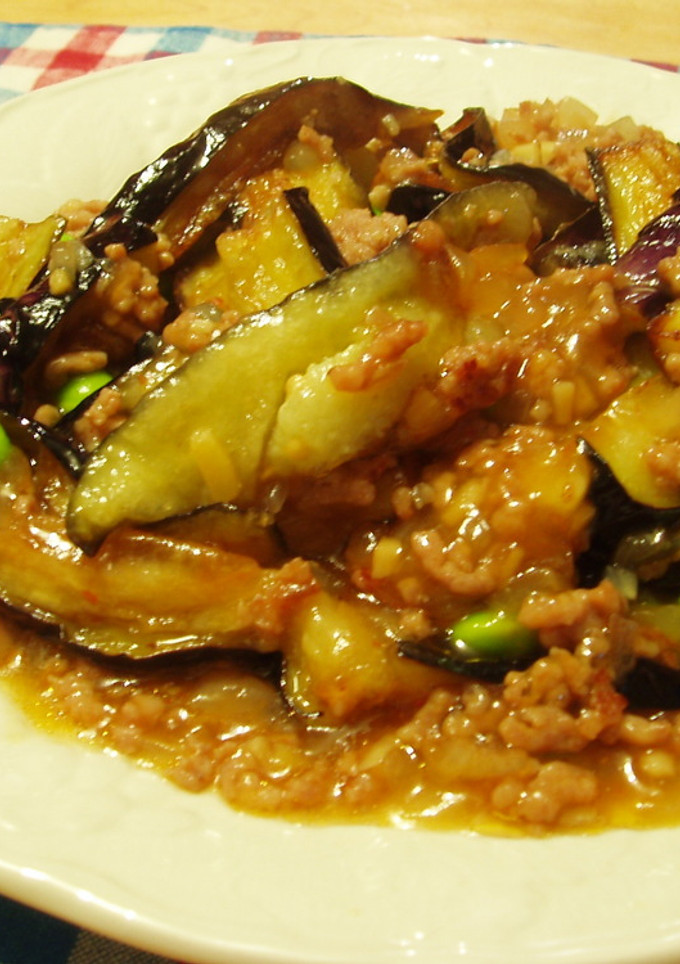なすと枝豆の中華炒め-レシピのメイン写真