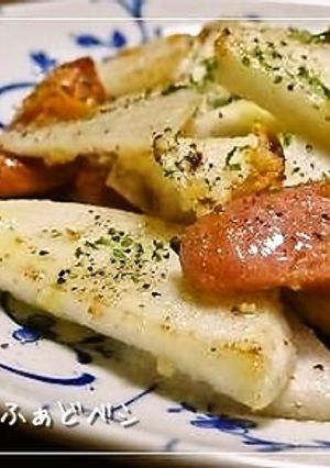 チーズの香り✿里芋＆ウインナーのおつまみ-レシピのメイン写真
