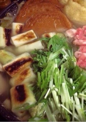 焼きネギ鍋(豚しゃぶ、寄せ鍋)-レシピのメイン写真