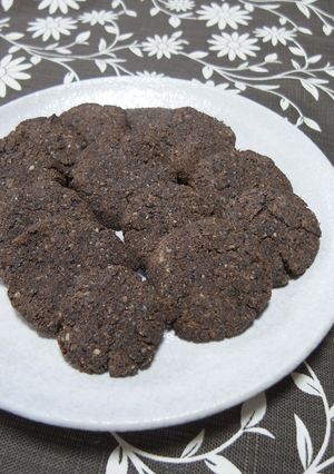簡単おからゴマチョコクッキー-レシピのメイン写真