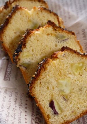サラダ油で！さつまいものパウンドケーキ-レシピのメイン写真