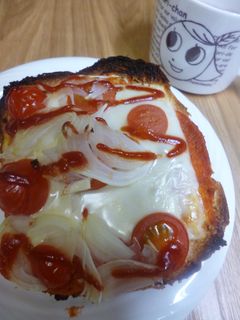 パスタソースで・簡単・ピザトースト-レシピのメイン写真