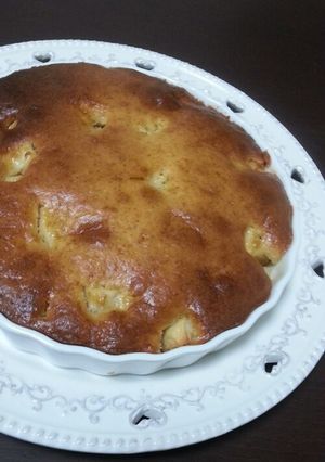 超簡単！HCMでりんごたっぷりケーキ☆-レシピのメイン写真