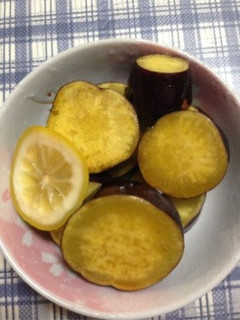 さつまいものハチミツ&レモン煮-レシピのメイン写真