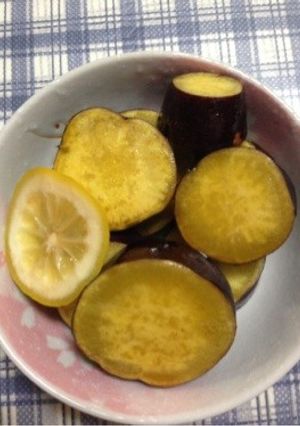 さつまいものハチミツ＆レモン煮-レシピのメイン写真