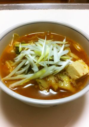 メインにもなるキムチスープ-レシピのメイン写真