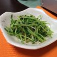 ★小さなおかず★豆苗の胡麻和え