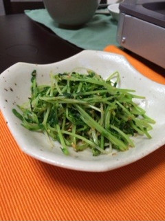 ★小さなおかず★豆苗の胡麻和え-レシピのメイン写真