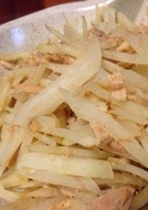 パパイヤのシーチキン炒め-レシピのメイン写真