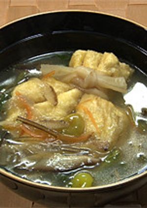 第10回冷え性改善 玄米餅入り雑煮-レシピのメイン写真