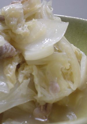 白菜と豚肉の炒め蒸し-レシピのメイン写真