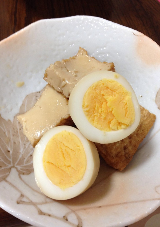 厚揚げとゆで卵の煮物-レシピのメイン写真