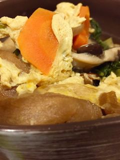 簡単☆ほっこり麩の卵とじ-レシピのメイン写真